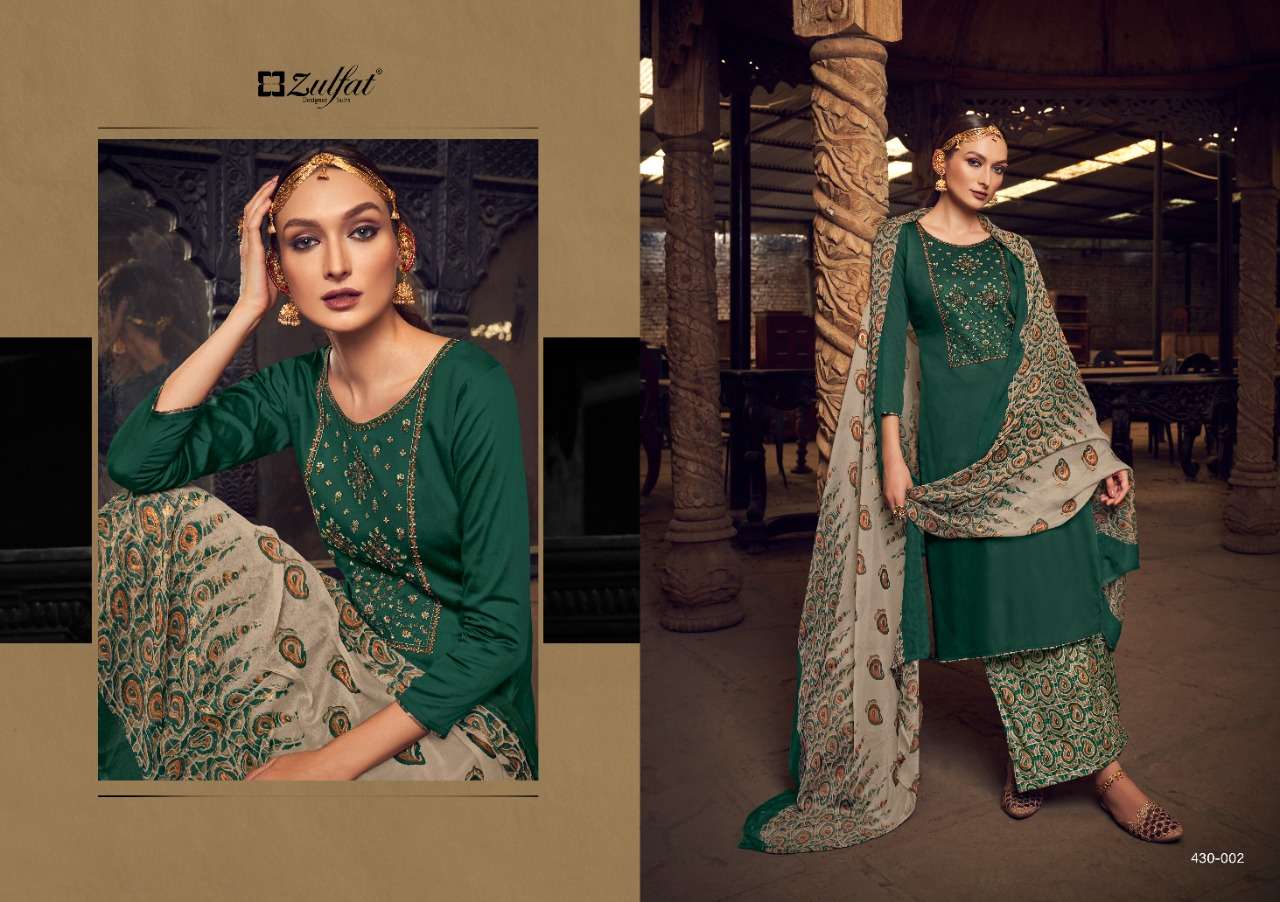 Manohari By Zulfat Designer Suits Wholesale Online Salwar Suit Set