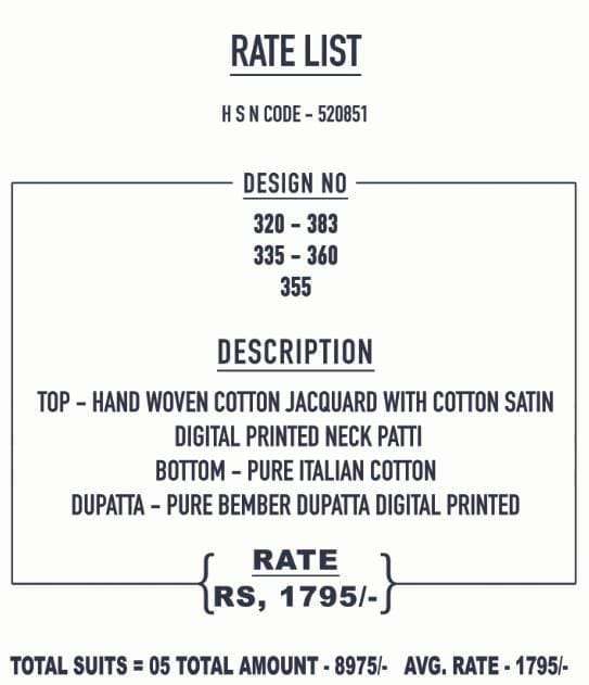 Seher By Sarg Sahiba Wholesale Online Cotton Salwar Suit Set