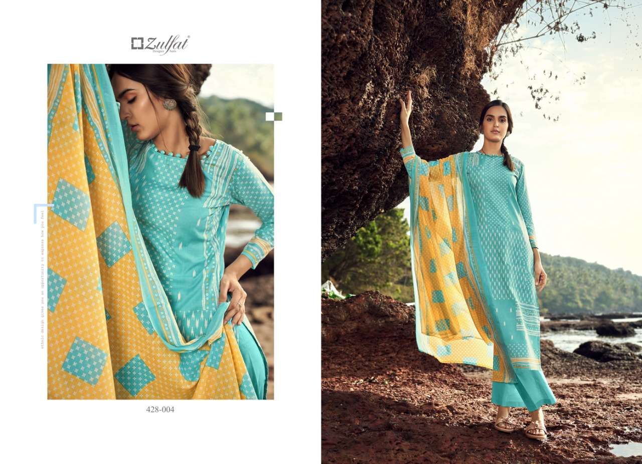 Weves By Zulfat Designer Suits Wholesale Online Salwar Suit Set