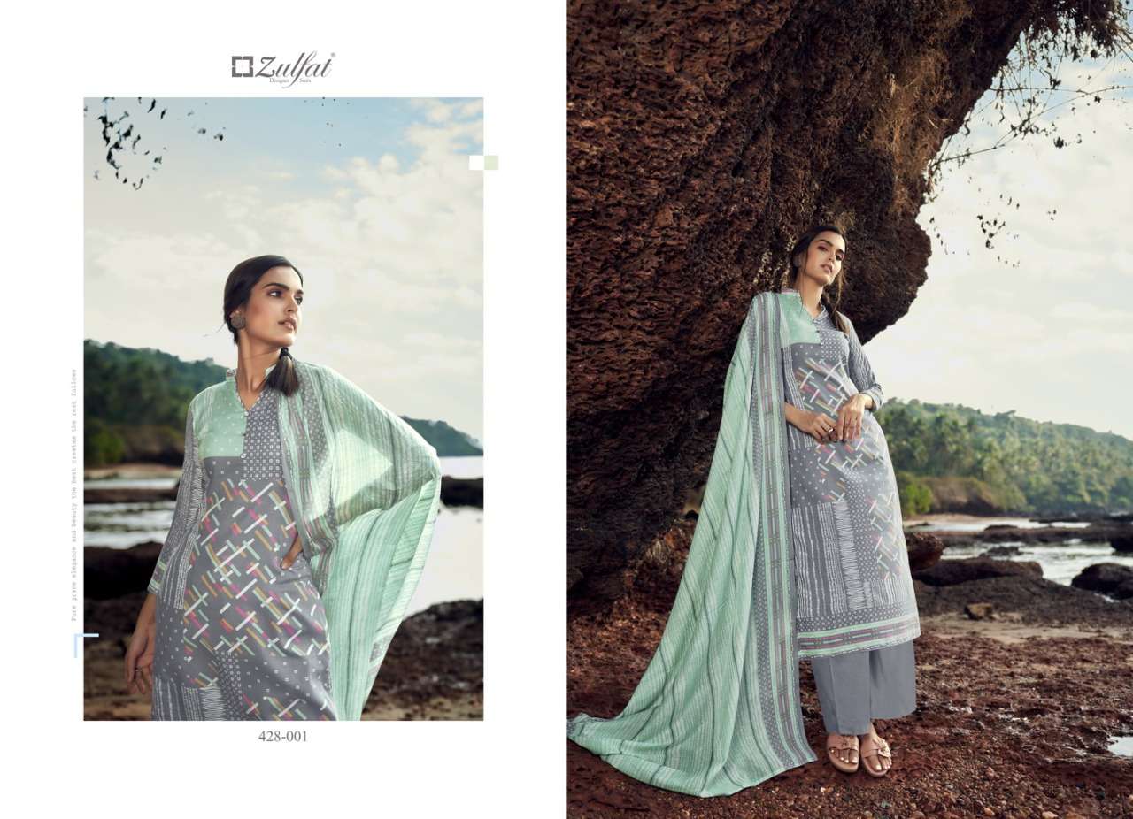 Weves By Zulfat Designer Suits Wholesale Online Salwar Suit Set