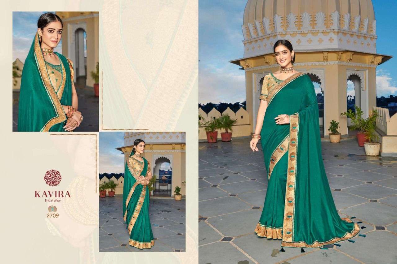 Aastha By Kavira Designer Wholesale Online Sarees Set