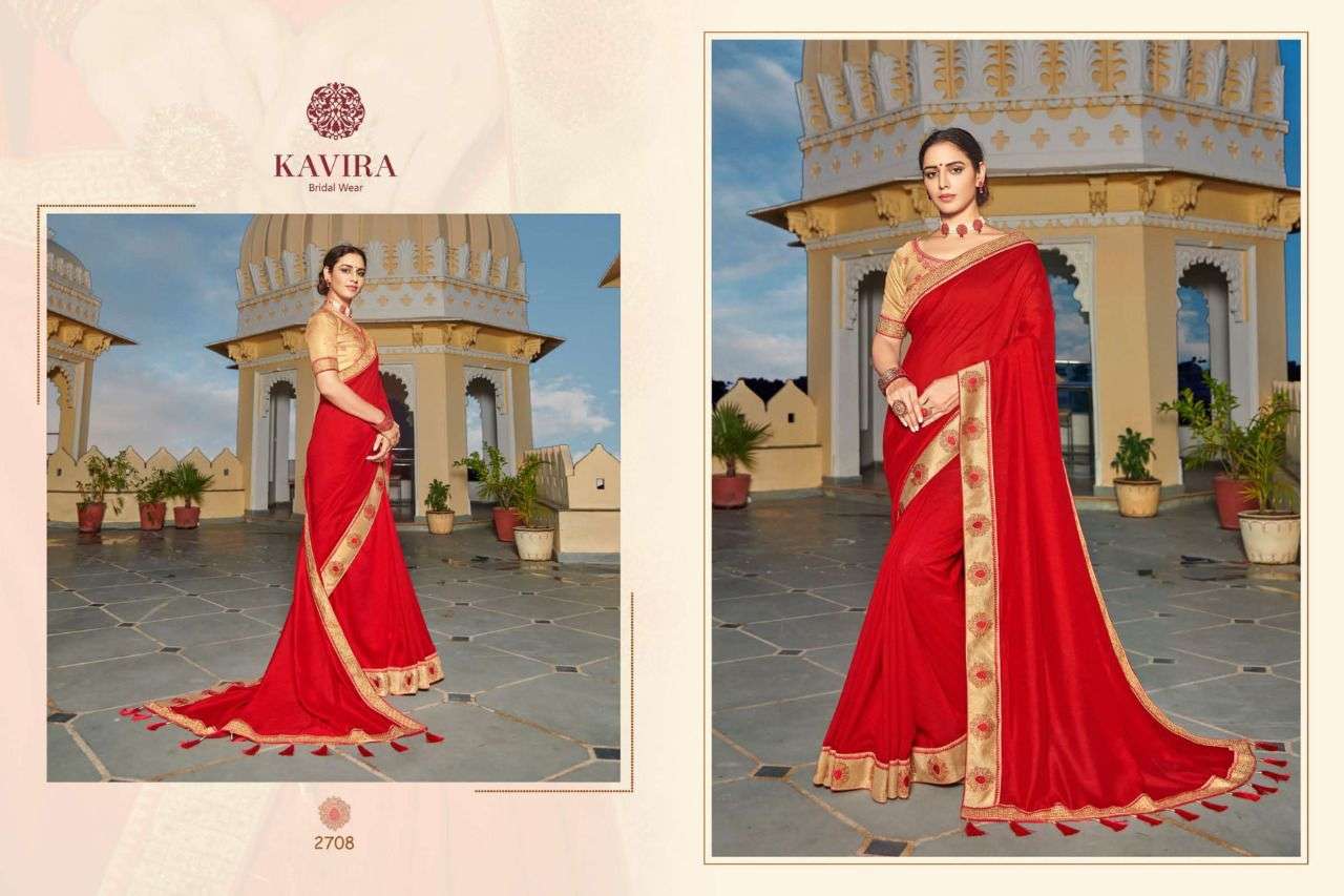 Aastha By Kavira Designer Wholesale Online Sarees Set