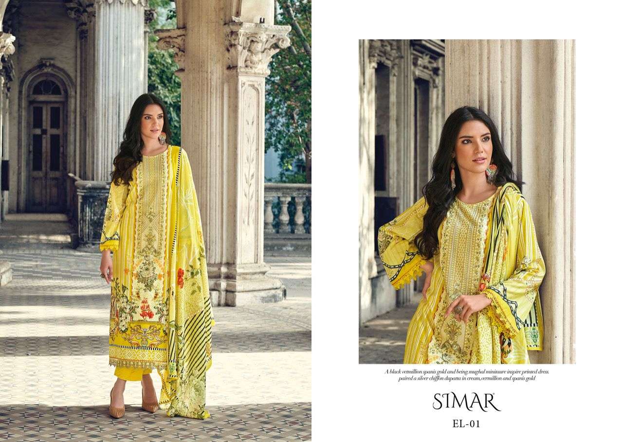Elen By Simar Designer Wholesale Online Salwar Suit Set