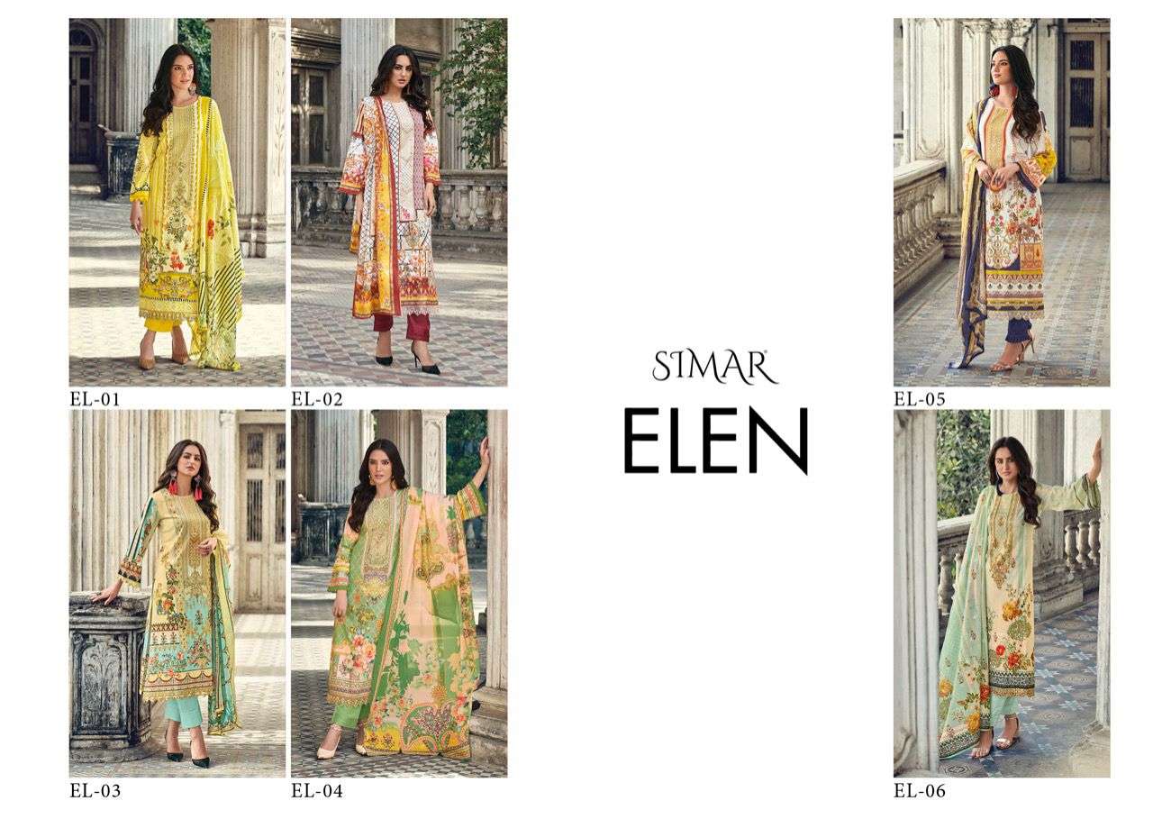 Elen By Simar Designer Wholesale Online Salwar Suit Set