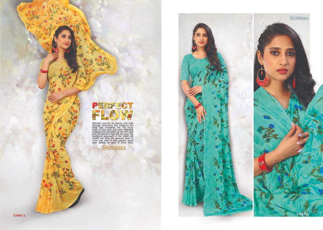 Flora By Sushma Designer Wholesale Online Sarees Set