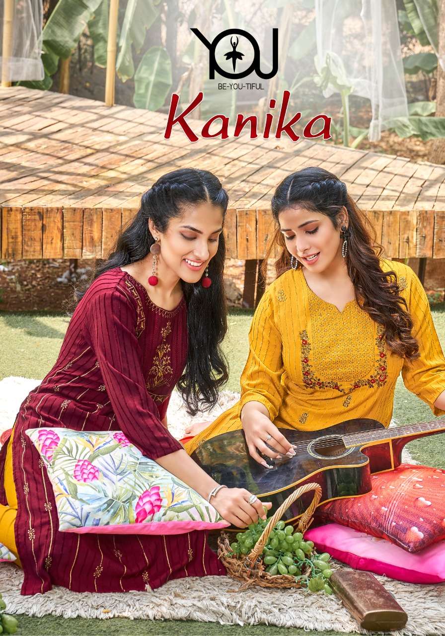 Kanika By Wanna Designer Wholesale Online Kurtis With Pant Set