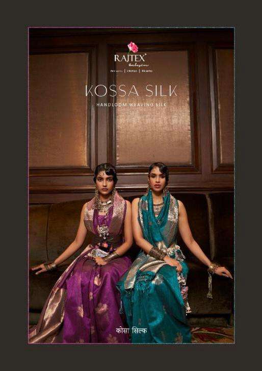 Kossa Silk By Raj Tex Wholesale Online Sarees Set