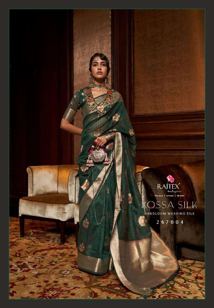 Kossa Silk By Raj Tex Wholesale Online Sarees Set