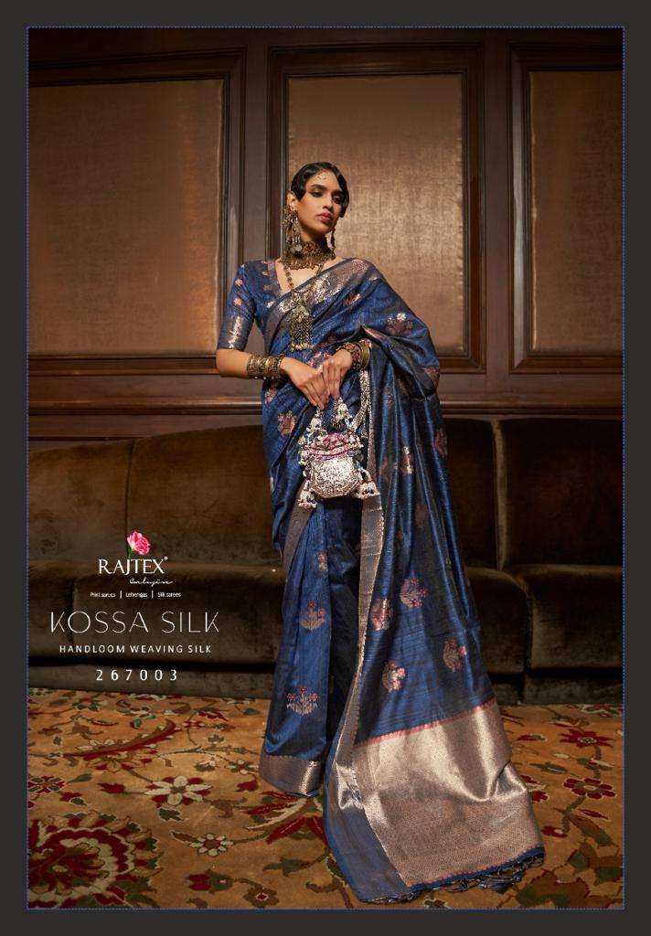 Kossa Silk By Raj Tex Wholesale Online Sarees Set