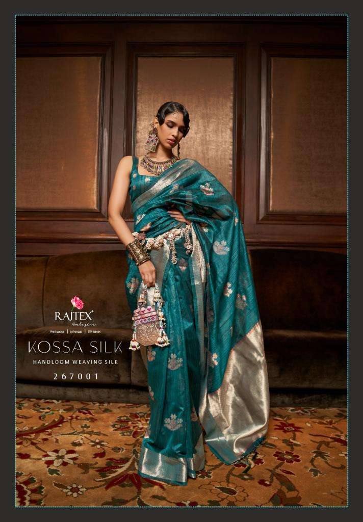 Kossa Silk By Raj Tex Wholesale Online Sarees Set