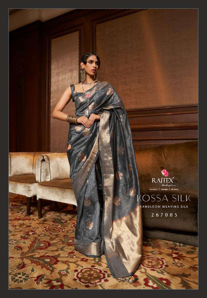 Kossa Silk By Raj Tex Wholesale Online Sarees Set