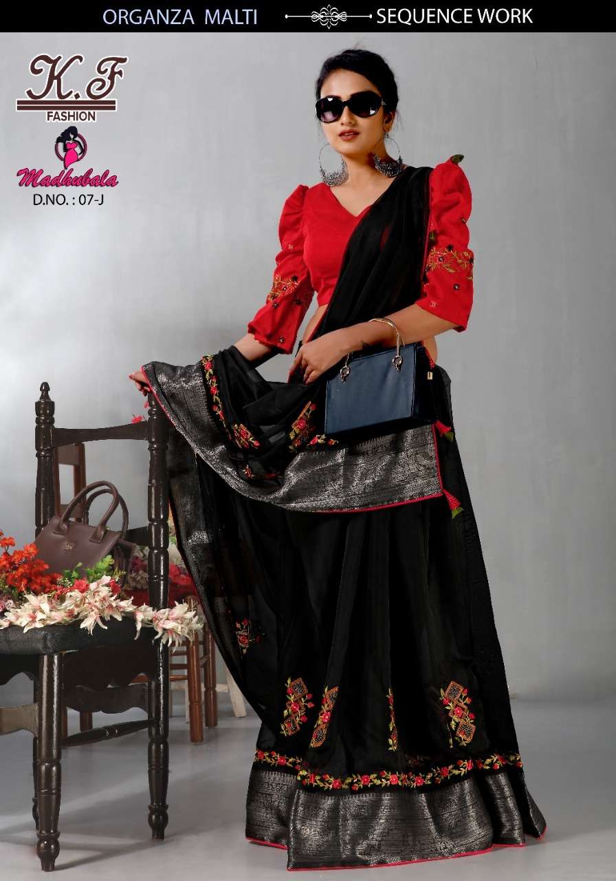 Madhubala 07 By KF Designer Wholesale Online Sarees Set