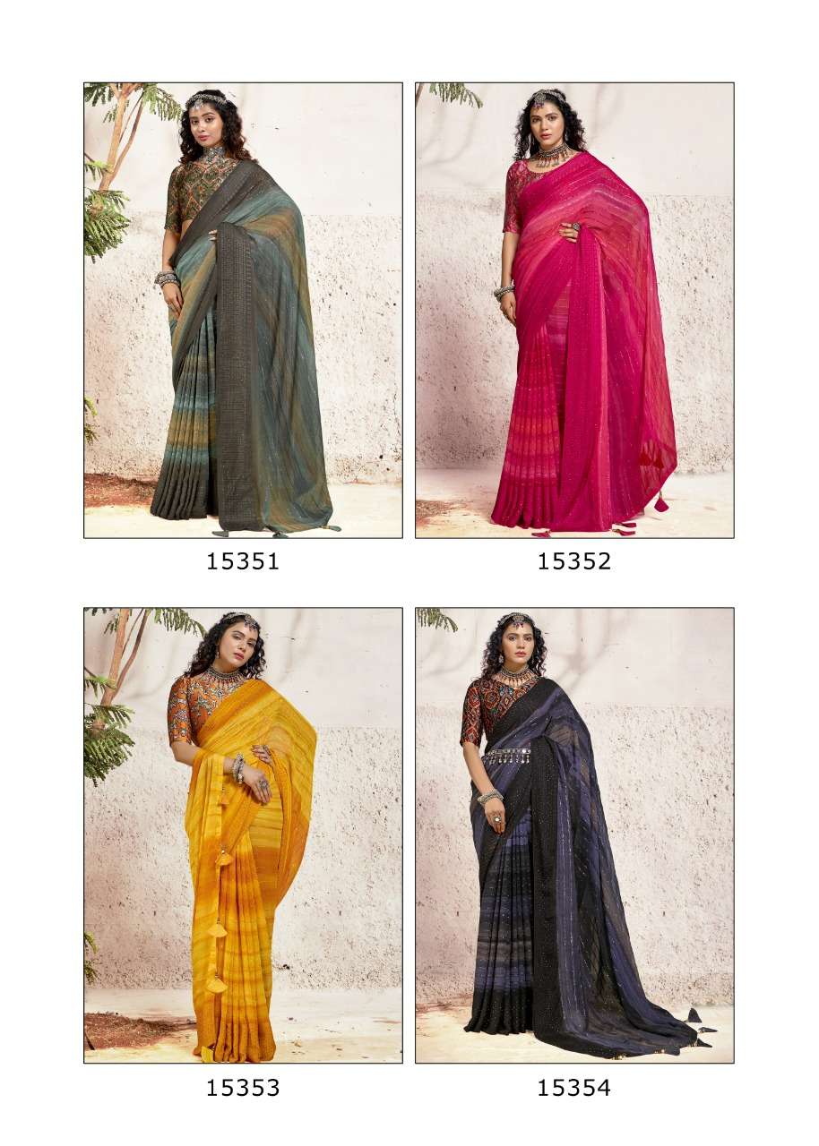 Mandaar By Vallbhi Designer Wholesale Online Sarees Set