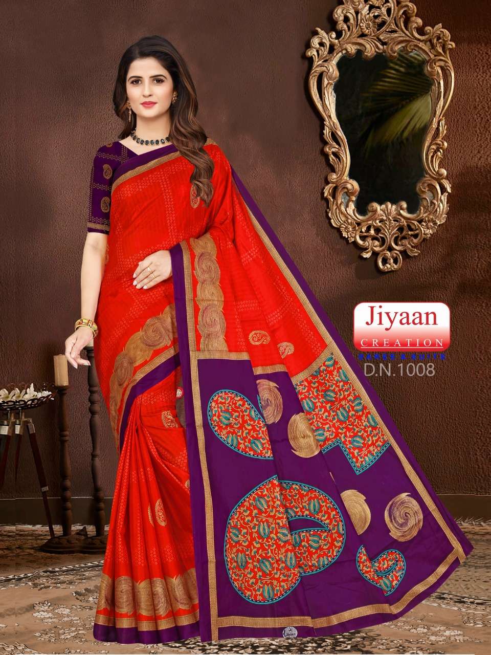 Miss India By Jiyan Creation Sarees Designer Wholesale Online Sarees Set