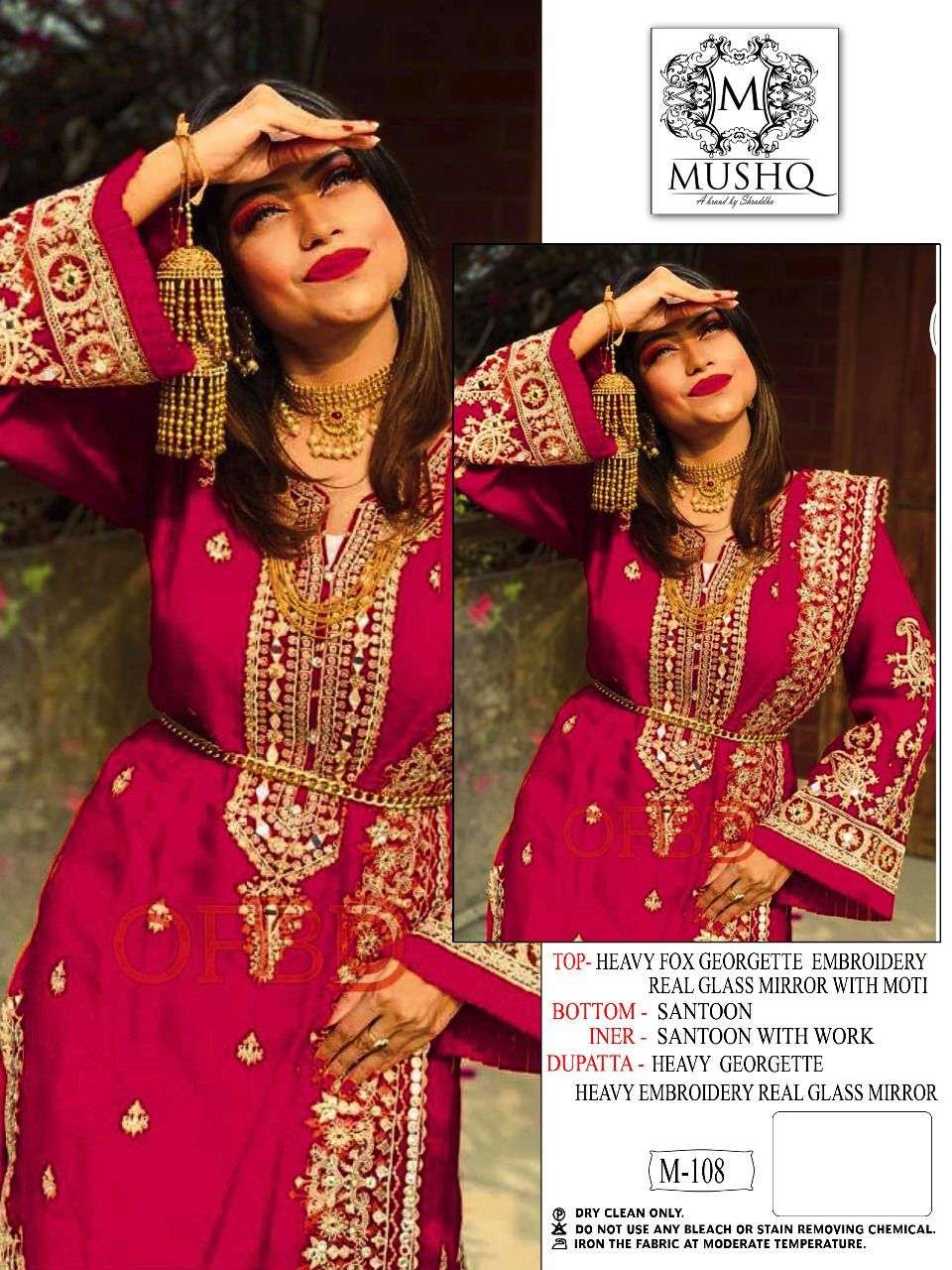 Mushq By Shraddha Designer Wholesale Online Salwar Suit Set