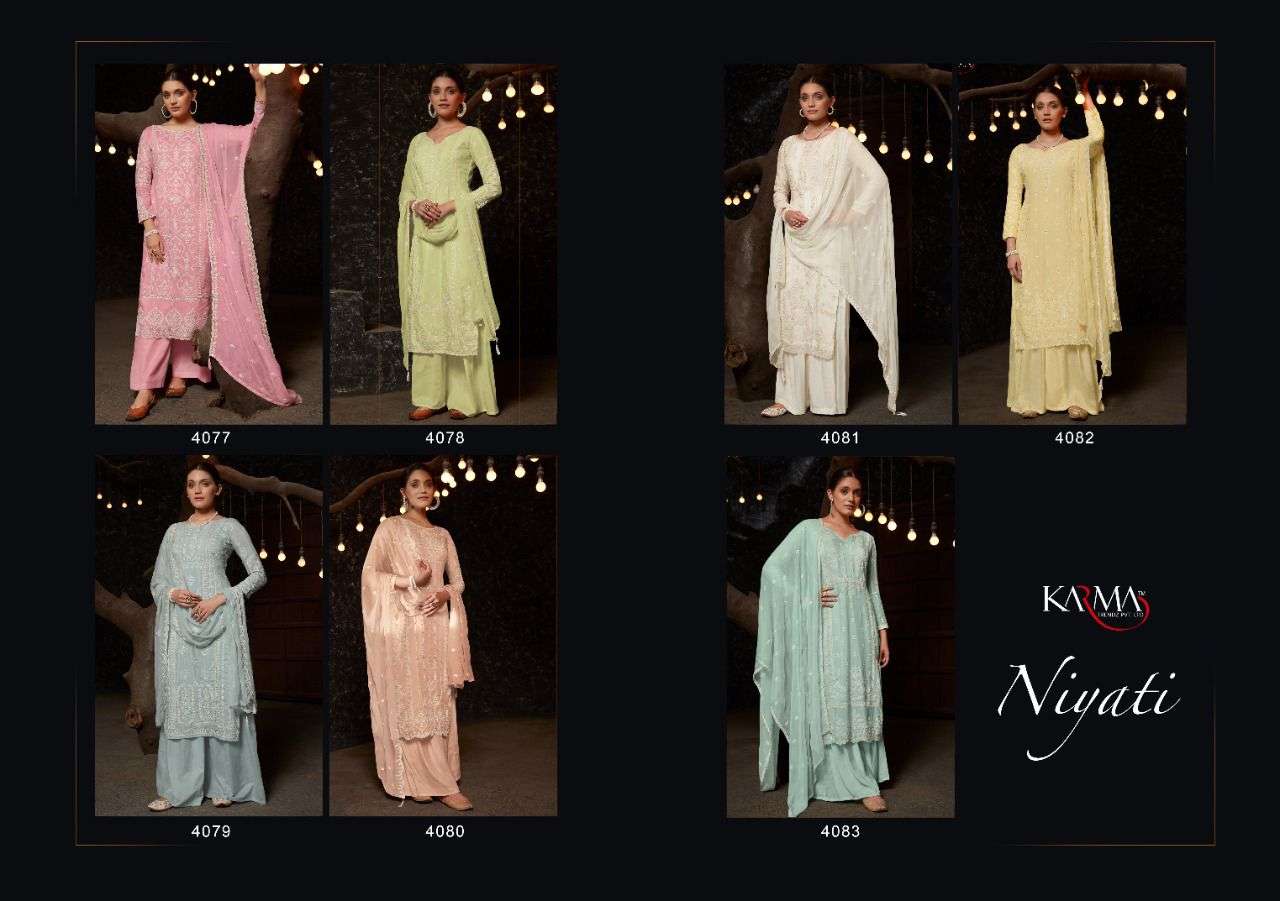 Niyati By Karma Designer Wholesale Online Salwar Suit Set