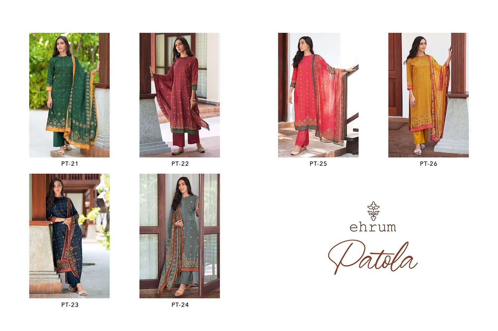 Patola By Varsha Ehrum Designer Wholesale Online Salwar Suit Set