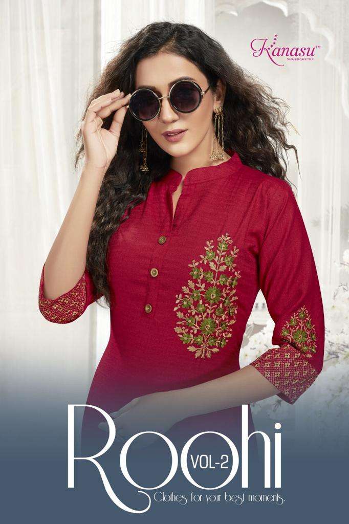 Roohi Vol 2 By Kanasu Designer Wholesale Online Kuratis Set