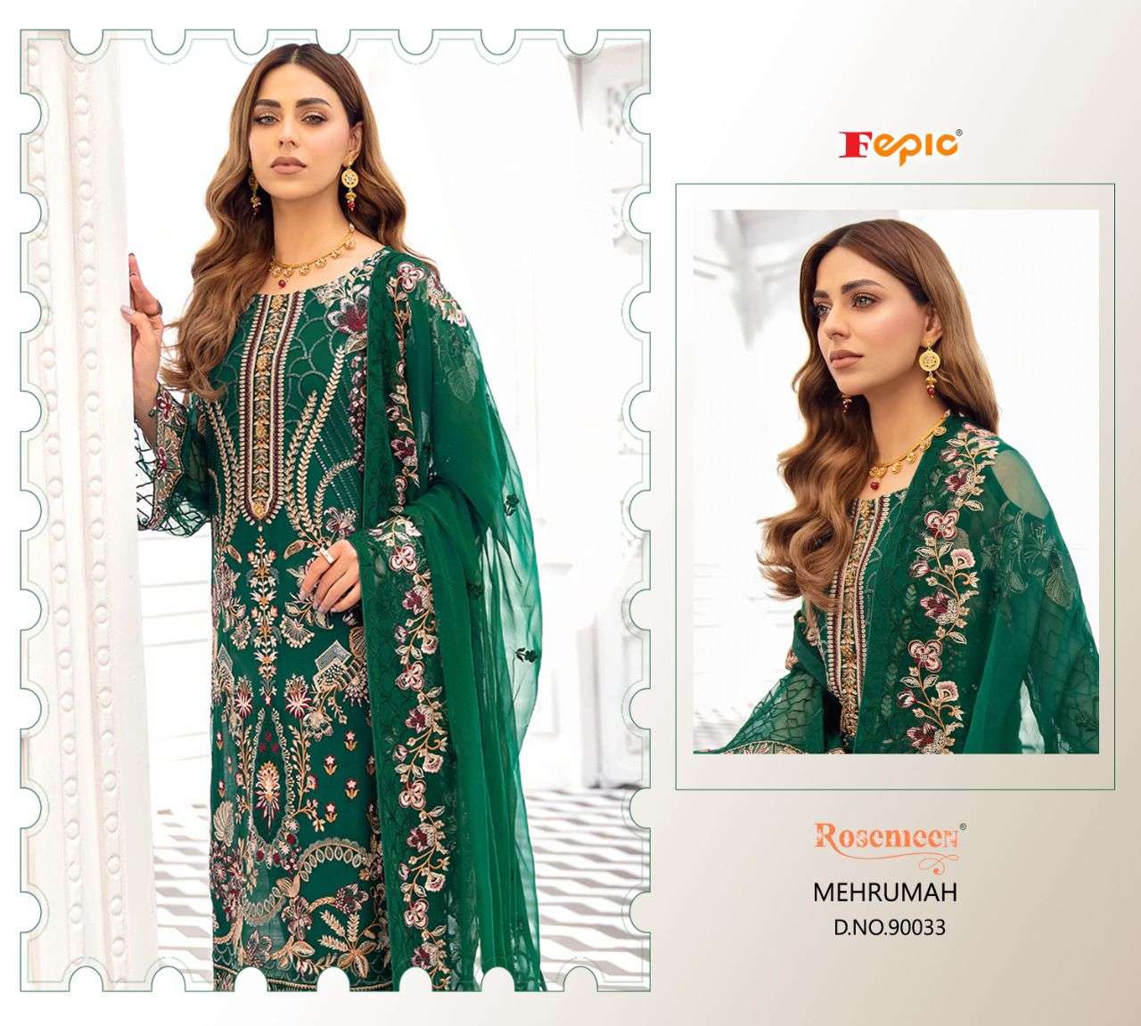 Rosemeen Mehruma By Fepic Designer Wholesale Online Salwar Suit Set