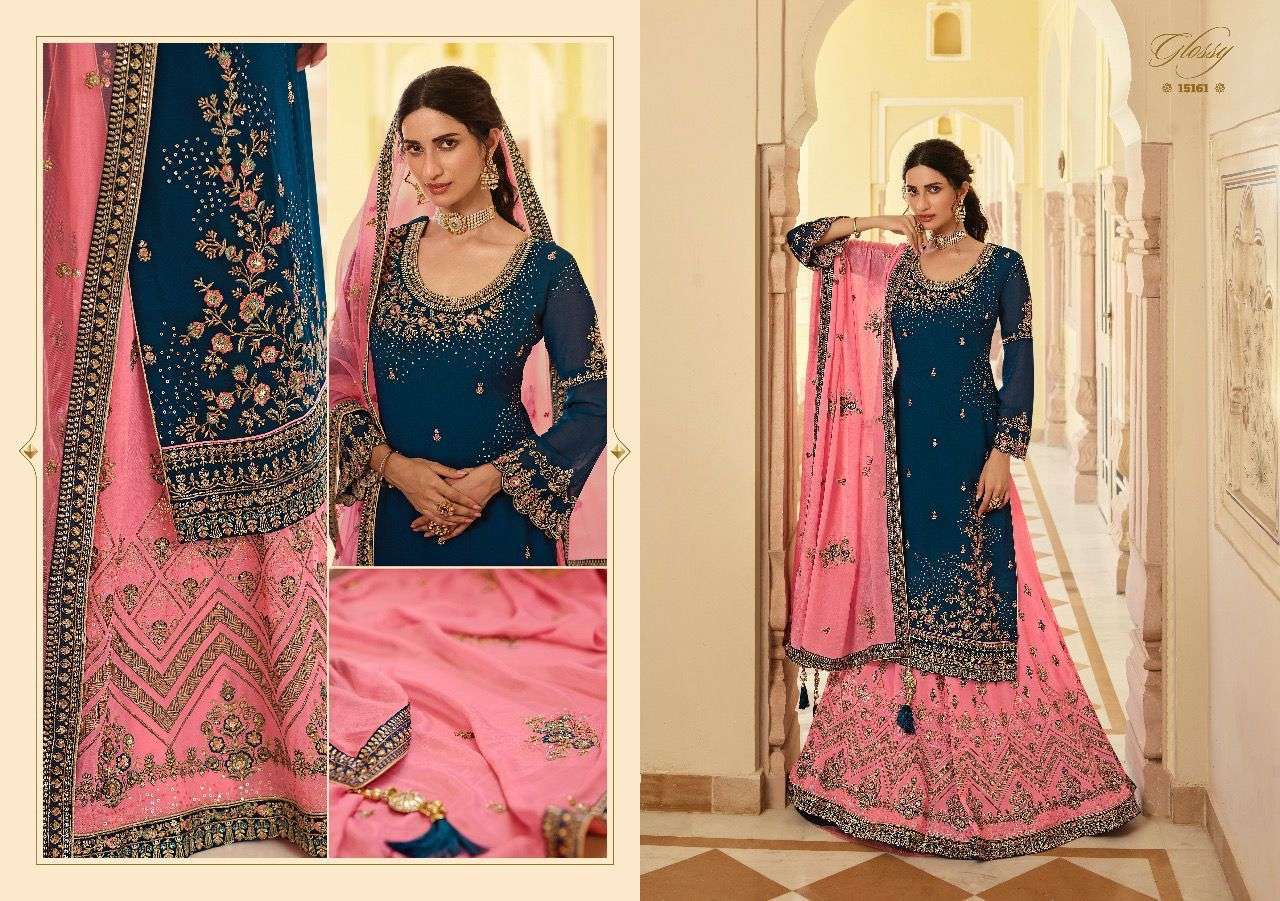 Rubaab By Glossy Designer Wholesale Online Salwar Suit Set
