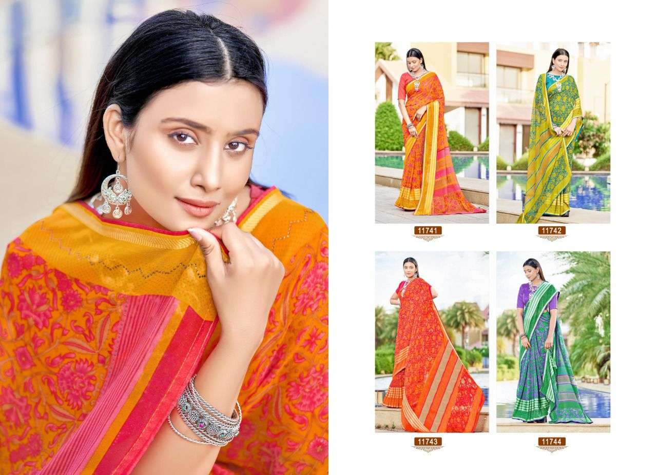 Senhora By 5D Designer Wholesale Online Sarees Set