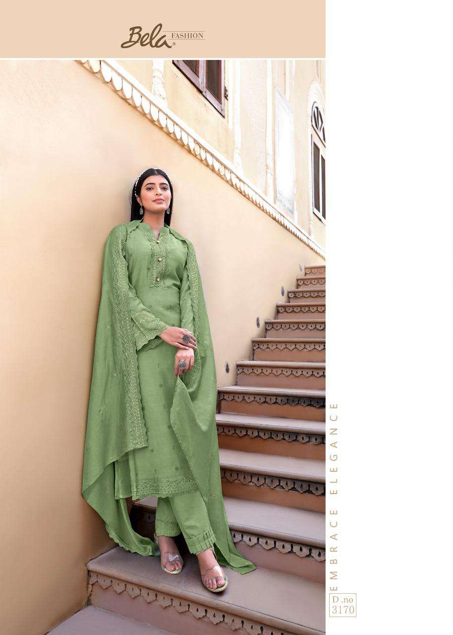 Shama By Bela Designer Wholesale Online Salwar Suit Set