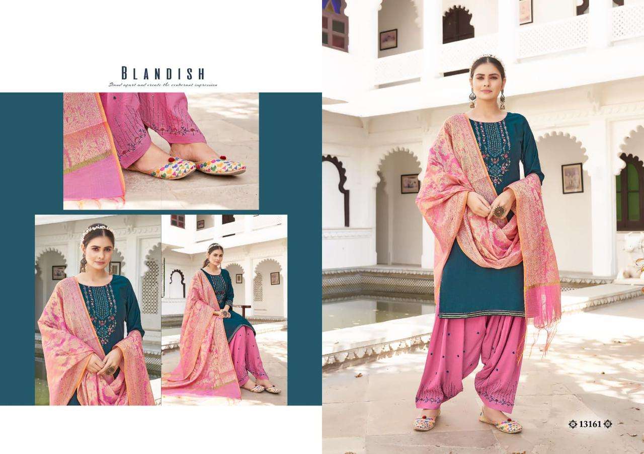 Sunheri Vol 5 By Kalaroop Designer Wholesale Online Salwar Suit Set