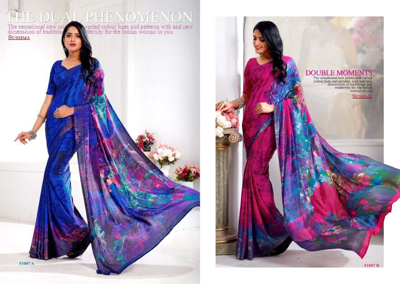 The Creative Senses By Sushma Designer Wholesale Online Sarees Set