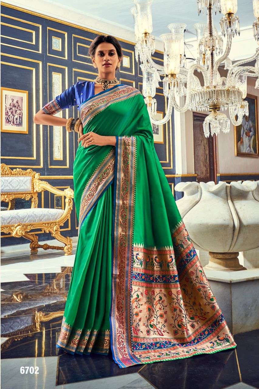 Aarshati Silk By Rajyog Designer Wholesale Online Sarees Set