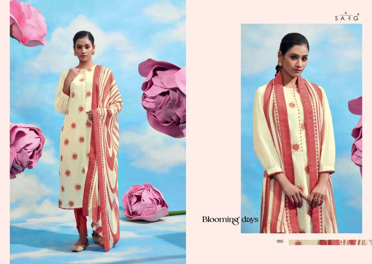 Blooming Days By Sarg Designer Wholesale Online Salwar Suit Set