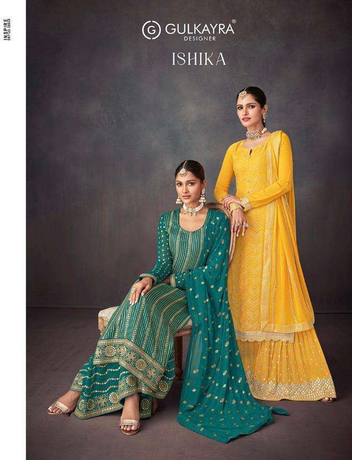 Ishika By Gul Kayara Designer Wholesale Online Salwar Suit Set