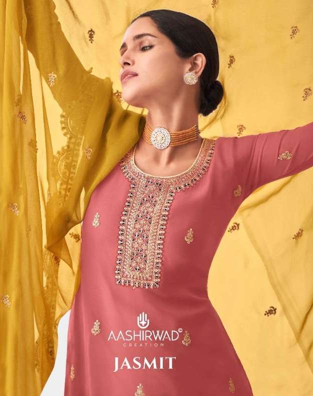 Jasmit By Aashirwad Creation Designer Wholesale Online Salwar Suit Set