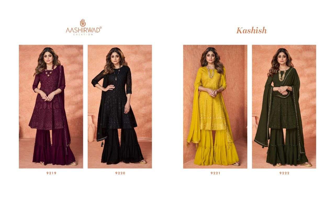 Kashish By Aashirwad Creation Designer Wholesale Online Salwar Suit Set