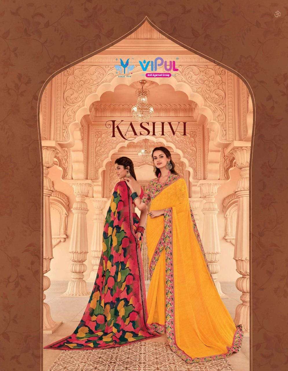 Kashvi By Vipul Designer Wholesale Online Sarees Set