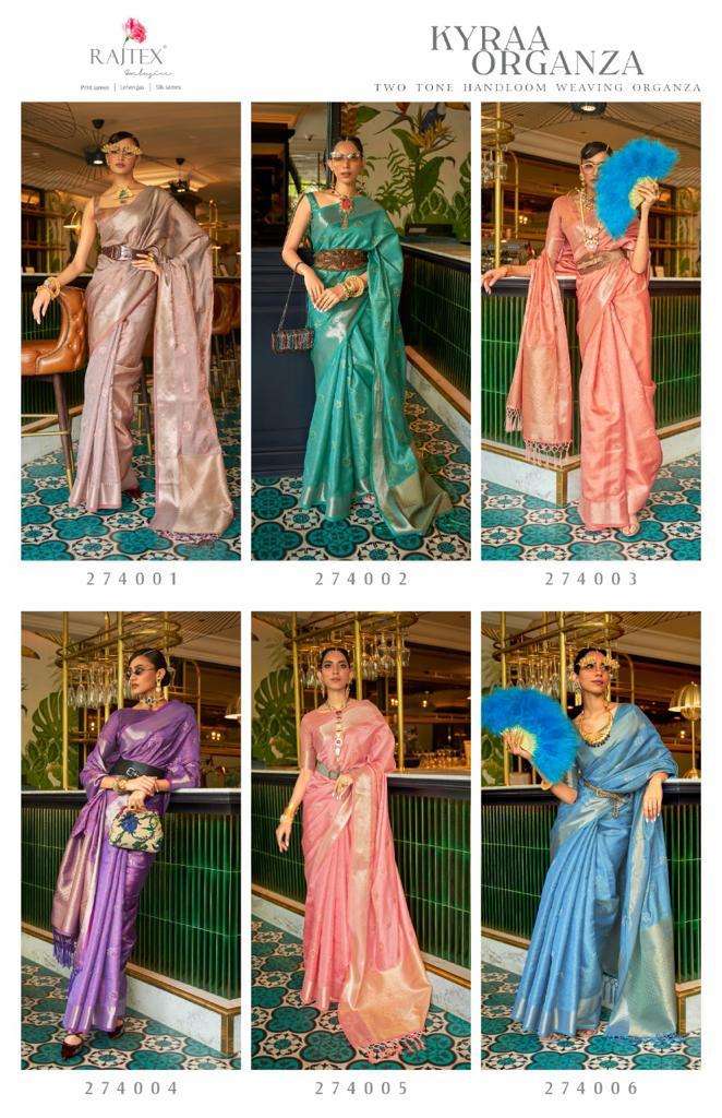 Kyraa Organza By Raj tex Designer Wholesale Online Set