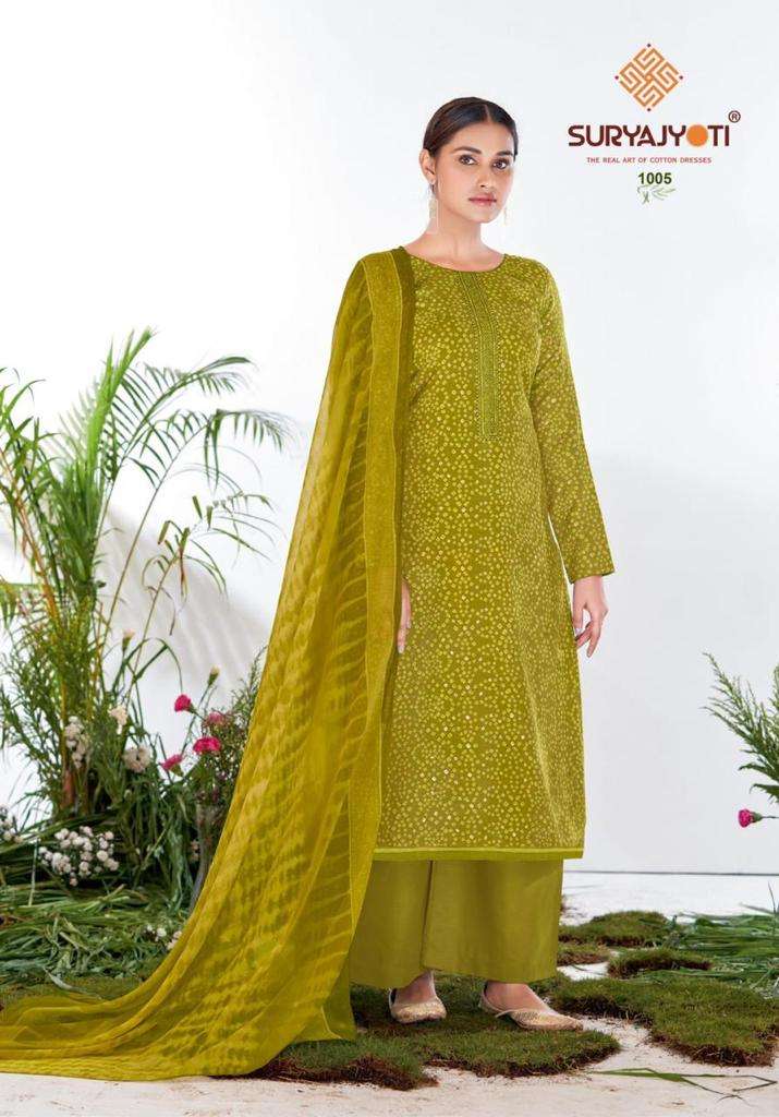 Roohani Vol 1 By Suryajyoti Designer Wholesale Online Kurtis With Dupatta Set