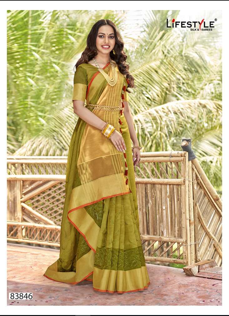 Taniya Silk By Lifestyle Designer Wholesale Online Sarees Set
