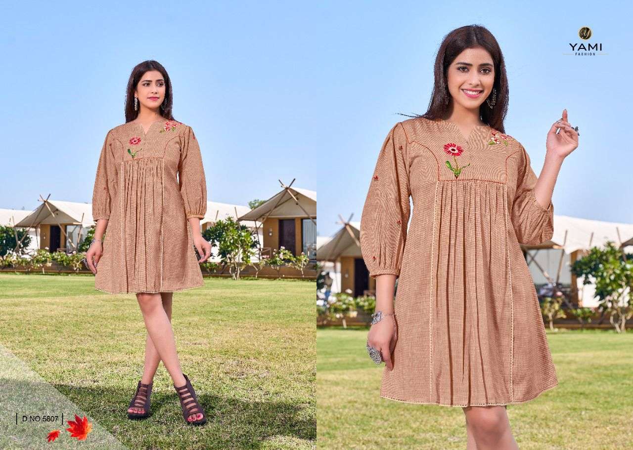 Tune By Yami Designer Wholesale Online Kurtis Set