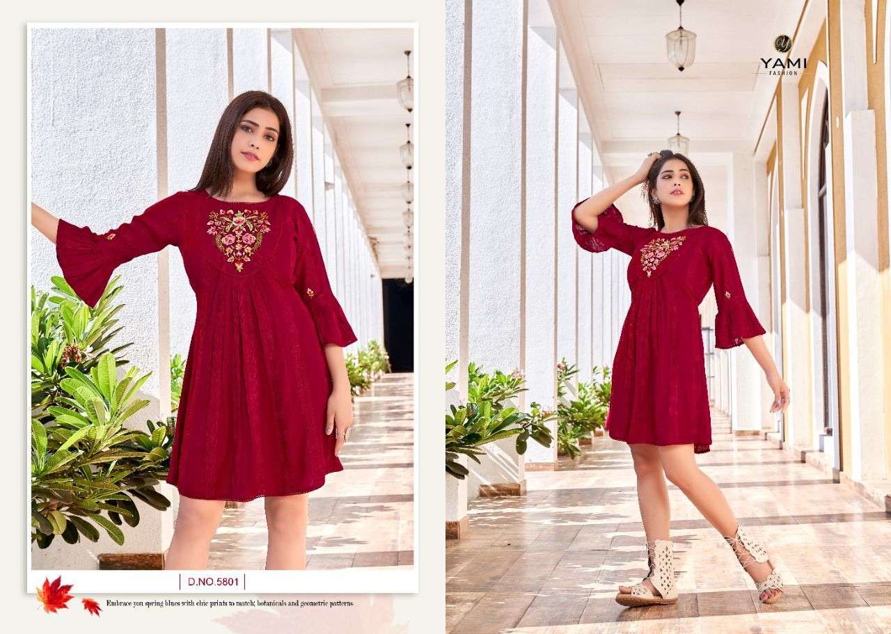 Tune By Yami Designer Wholesale Online Kurtis Set