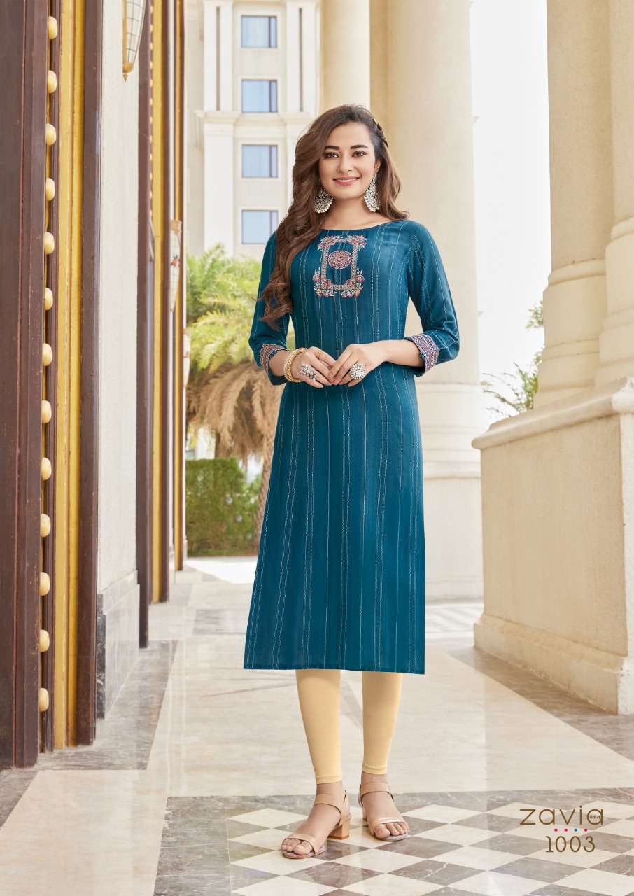 Zavia 1 By Koodee Designer Wholesale Online Kurtis Set