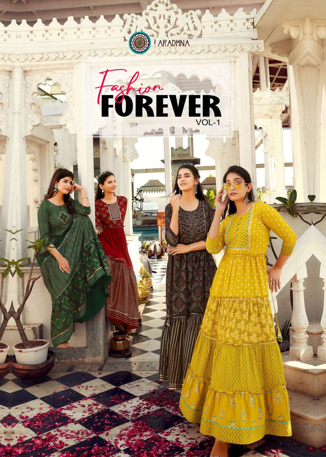 Fashion Forever Vol 1 By Aradhna Designer Wholesale Online Kurtis Set