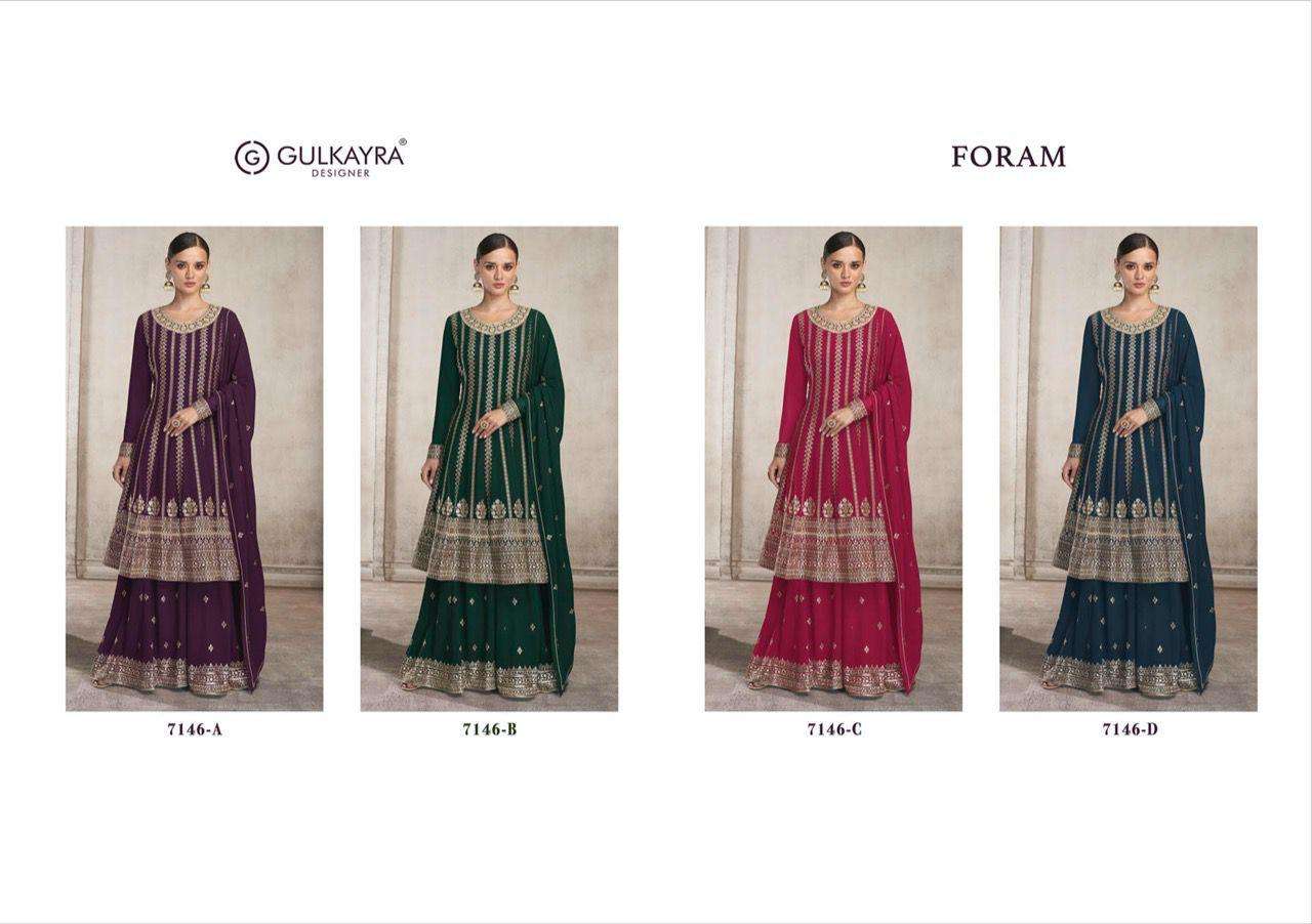 Foram By Gulkayra Designer Wholesale Online Salwar Suit Set
