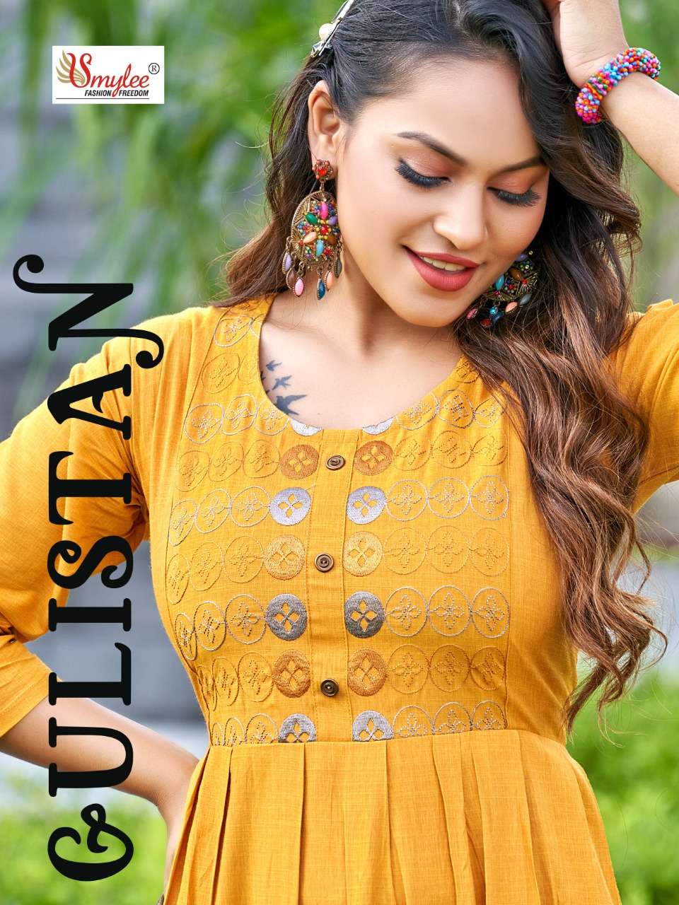 Gulistan By Smylee Designer Wholesale Online Kurtis Set