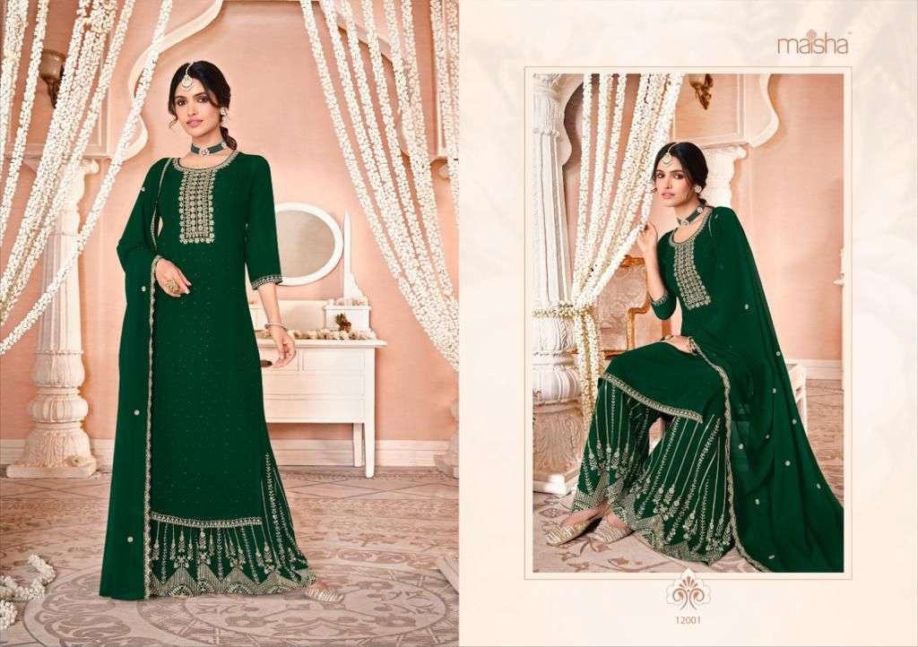 Nazmi By Maisha Designer Wholesale Online Salwar Suit Set