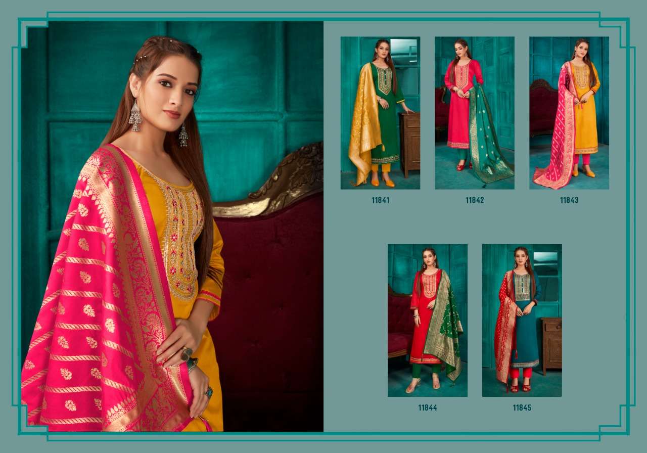 Paridhan By Panch Ratna Designer Wholesale Online Salwar Suit Set