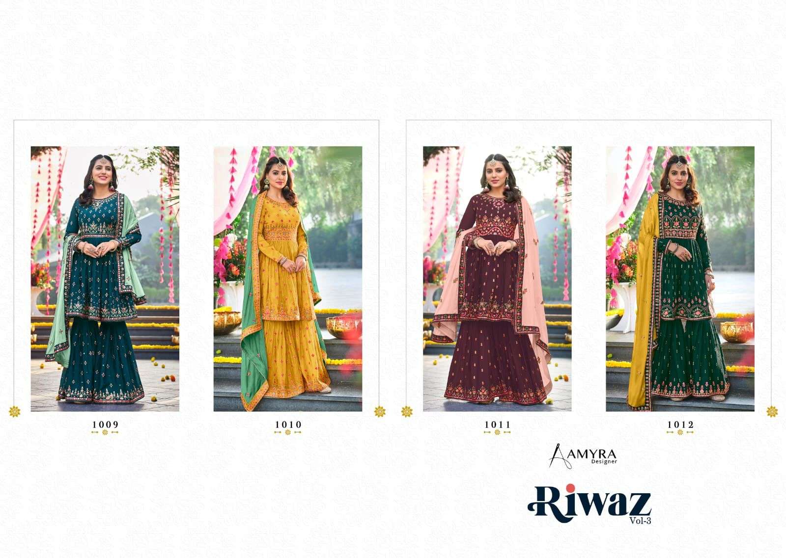 Riwaz Vol 3 By Amyra Designer Designer Wholesale Online Salwar Suit Set