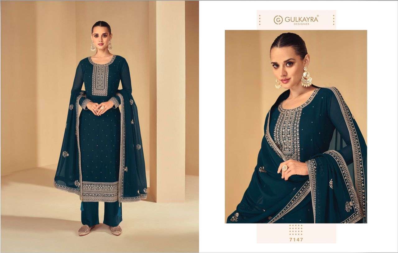 Sabnam By Gulkayara Designer Wholesale Online Salwar Suit Set