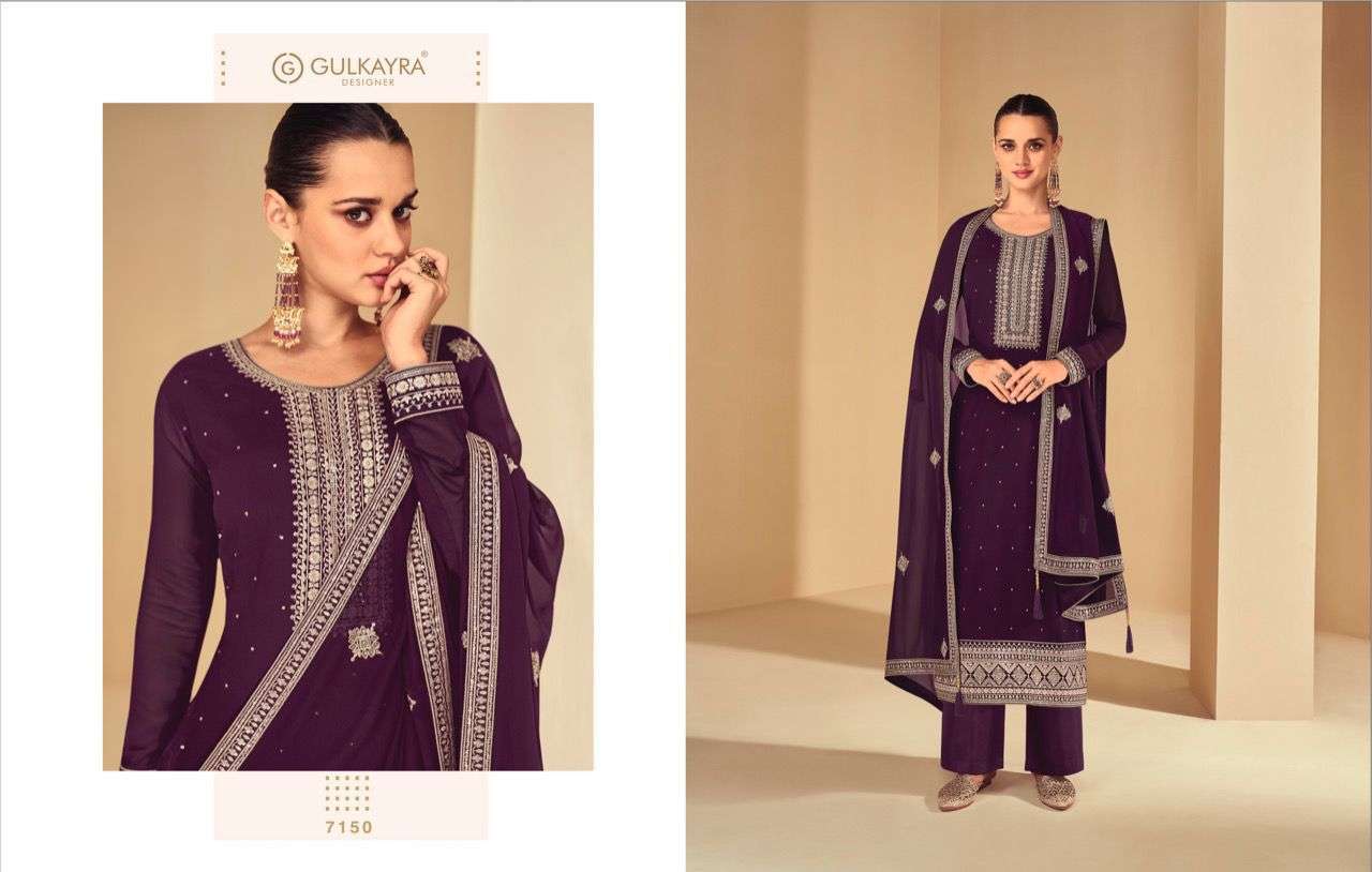 Sabnam By Gulkayara Designer Wholesale Online Salwar Suit Set