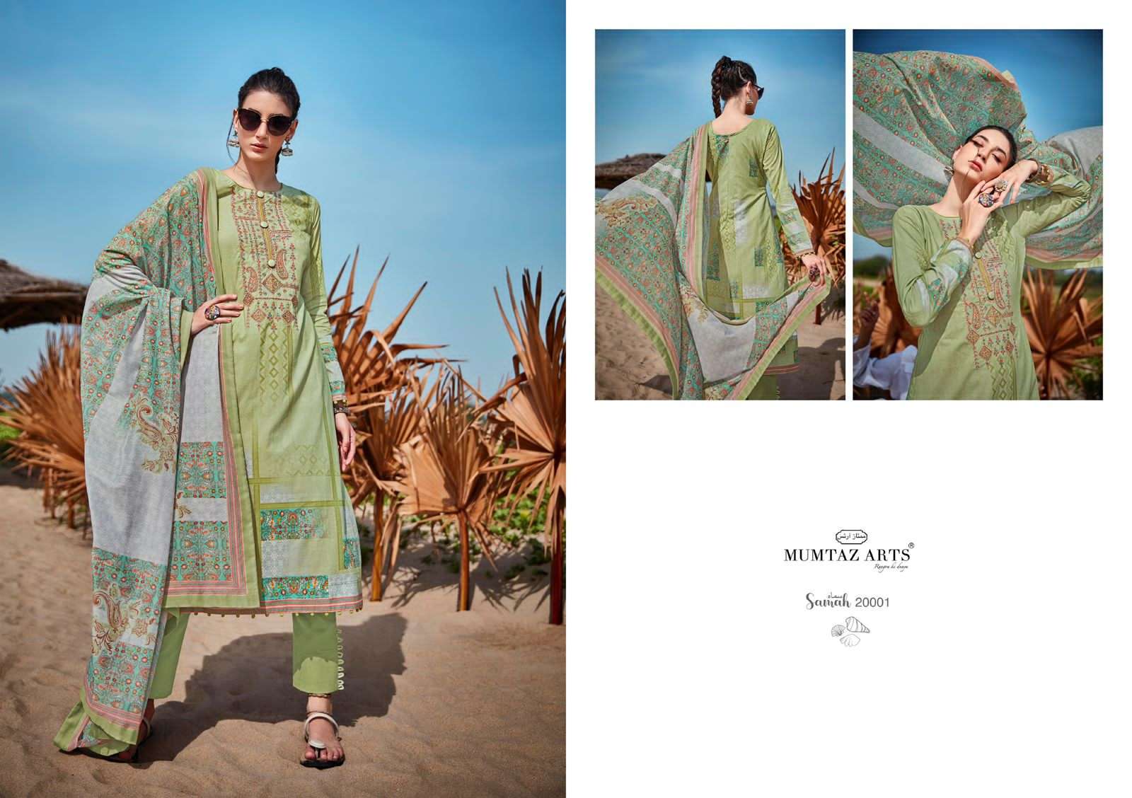 Samah By Mumtaz Arts Designer Wholesale Online Salwar Suit Set