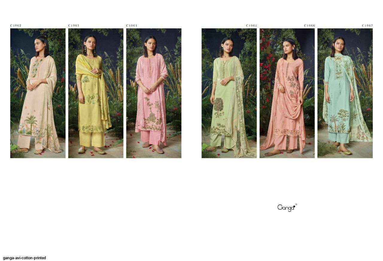 Avi By Ganga Designer Wholesale Online Salwar Suit Set